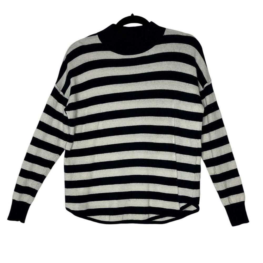 Madewell Sweater Top Women‎ Large Blouse Long Sleeve Classic Alpaca Merino Wool